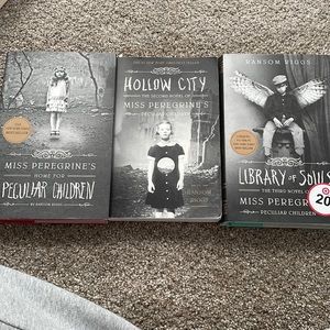 Miss Peregrine’s Peculiar Children Books - Set of 3